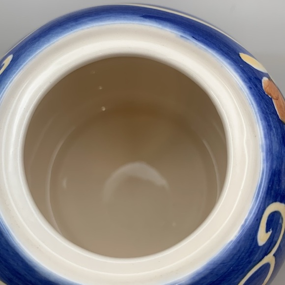 Blue floral Tea pot ceramic Herman Dodge & Son,excellent condition. - Picture 7 of 10